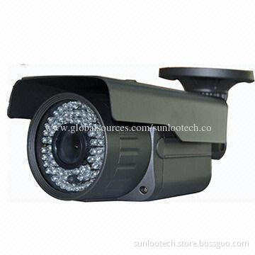 Security Cameras with 1/3'' Sony Effio-E, 700TVL, 2.8-12mm Lens